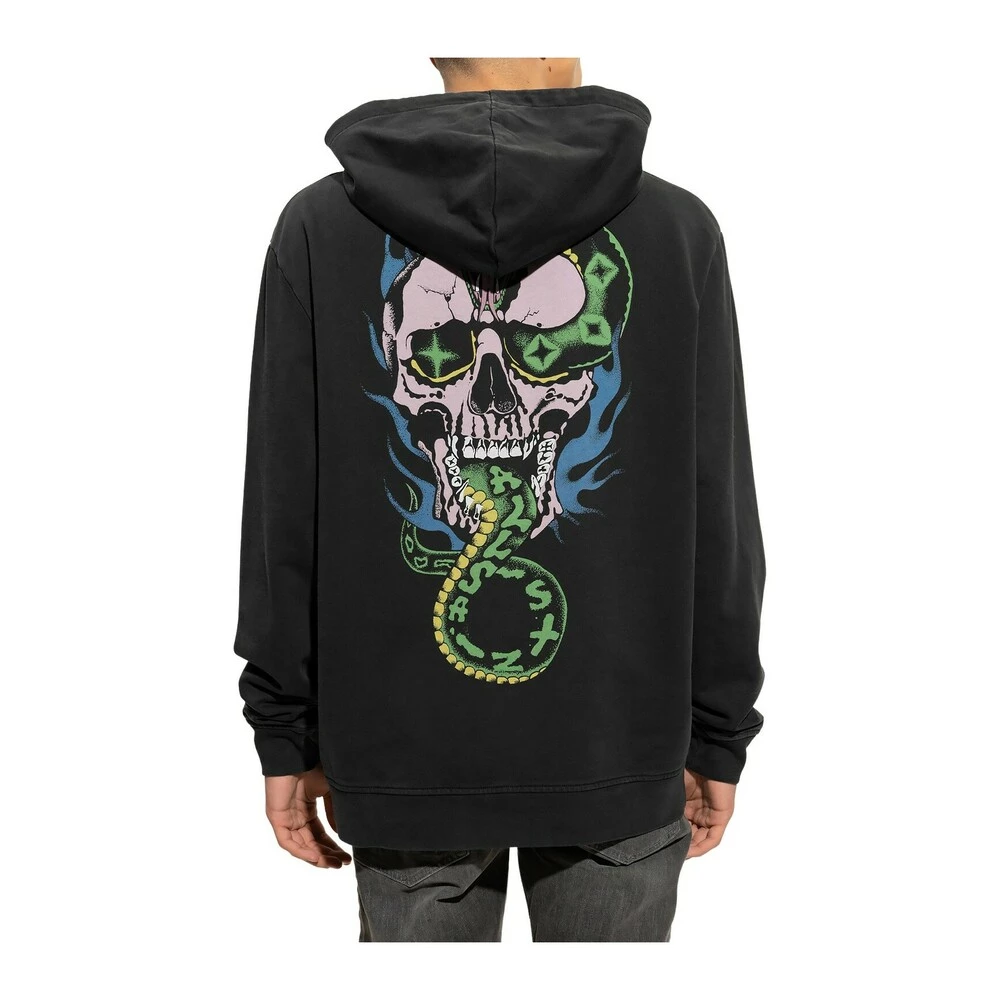 AllSaints Adder Hoodie Black - Bilde 5