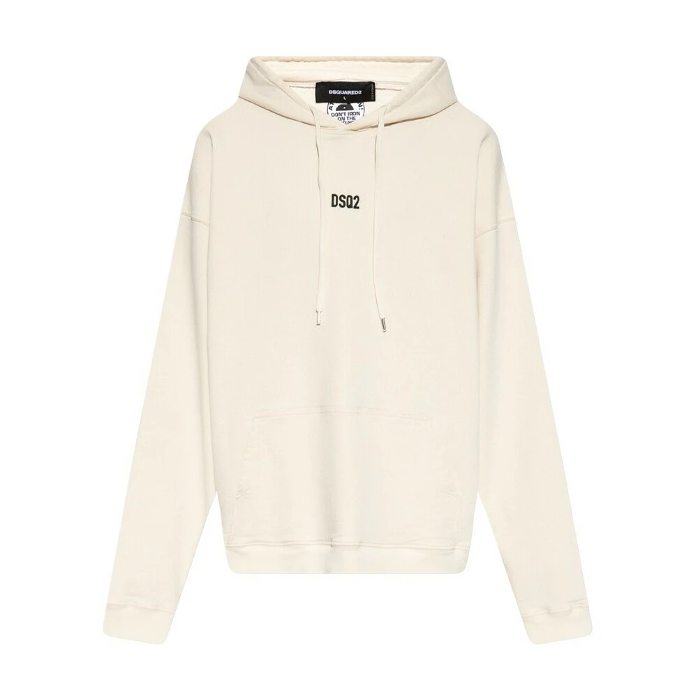 Dsquared2 Hoodie With Logo Beige - Bilde 5