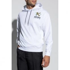 Kenzo Hoodie With Logo White