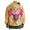Dolce & Gabbana Pig Of The Year Genser Med Hette Yellow