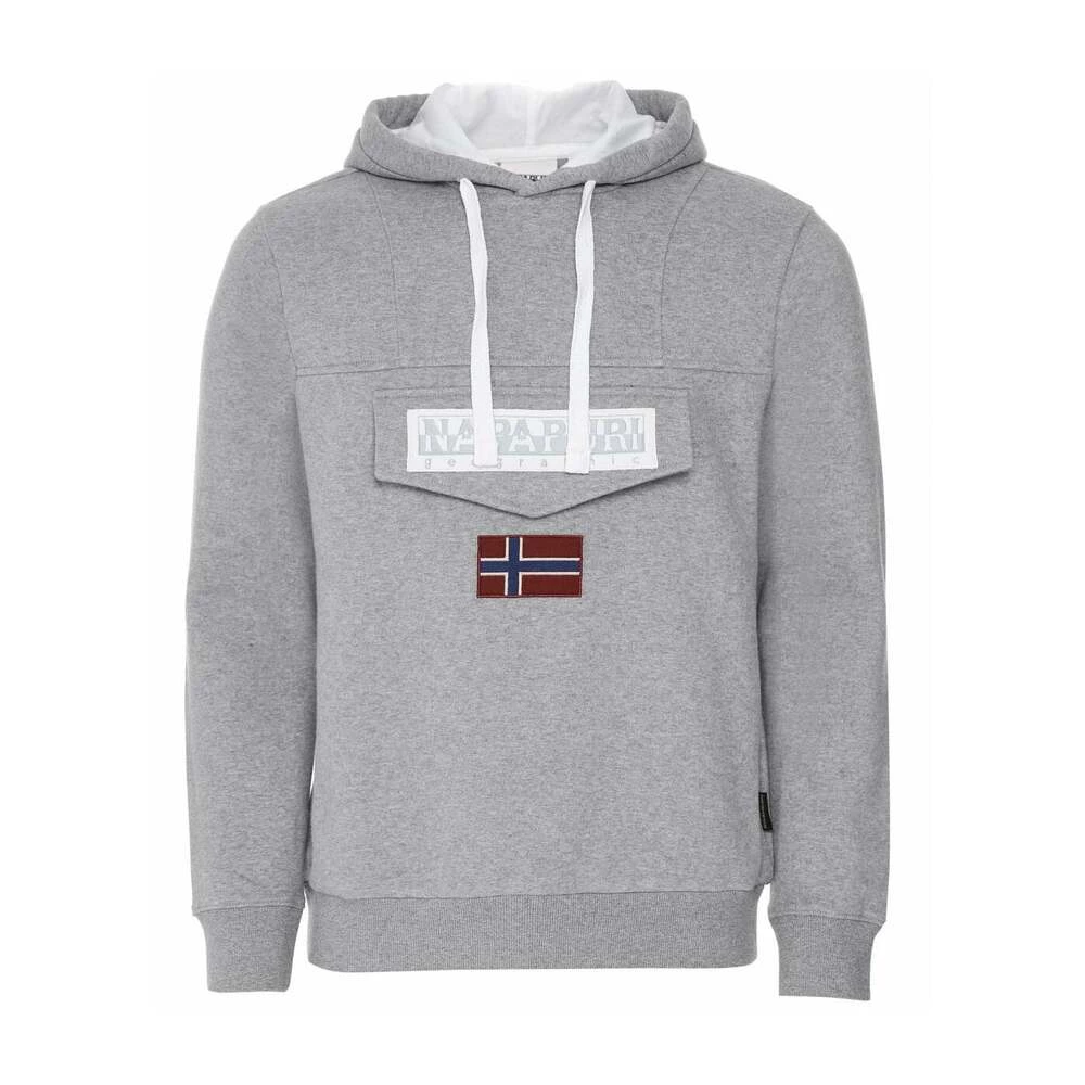Napapijri Burgee Winter Hoodie Gray