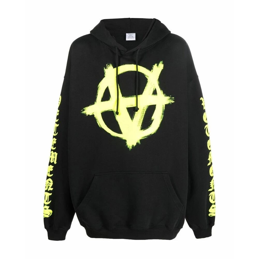 Vetements Hoodies Black