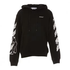 Off White Sweatshirt Hoodie Black