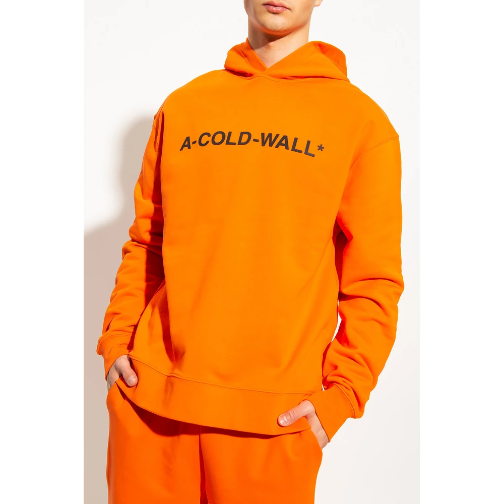 A-COLD-WALL Hoodie With Logo Orange - Bilde 4
