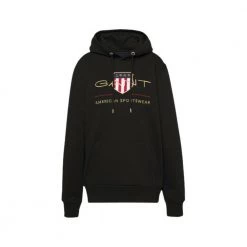 Gant Archive Shield Hoodie Genser Black