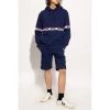 Moschino Hoodie With Logo Blue