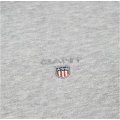 Grå Gant Original Sweat Hoodie Sweats Gray