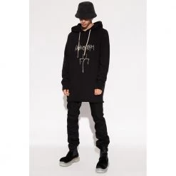 Rick Owens Hoodie Black
