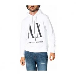 Armani Exchange Sweatshirts ; Hoodies White