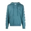 Off White Sweatshirt OMBB097F22FLE010 Green