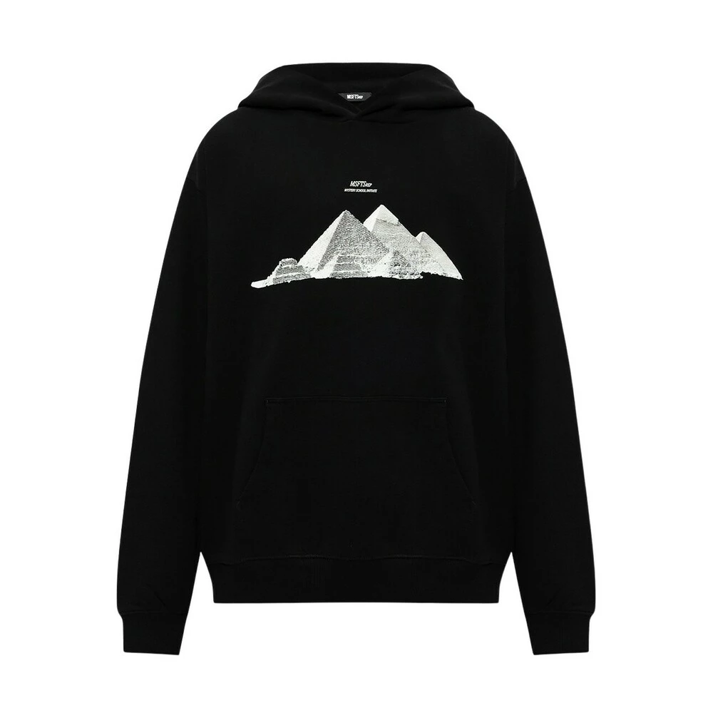MSFTSrep Printed Hoodie Black
