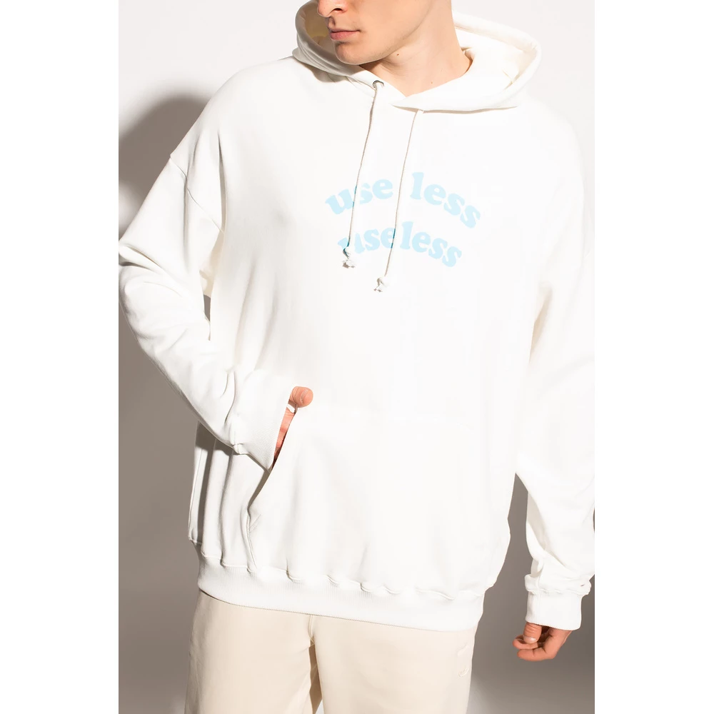 Diesel Printed Hoodie White - Bilde 3