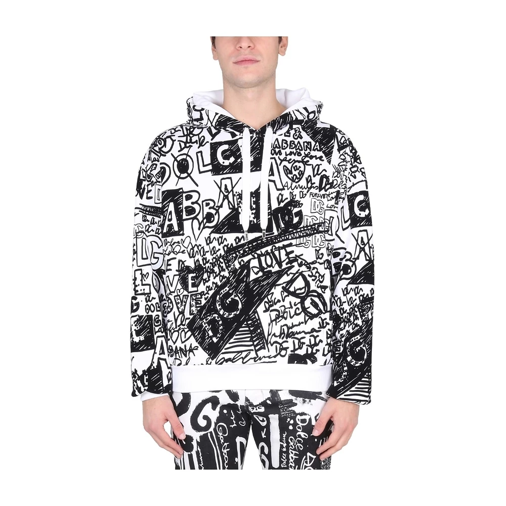 Dolce & Gabbana Hoodies Black