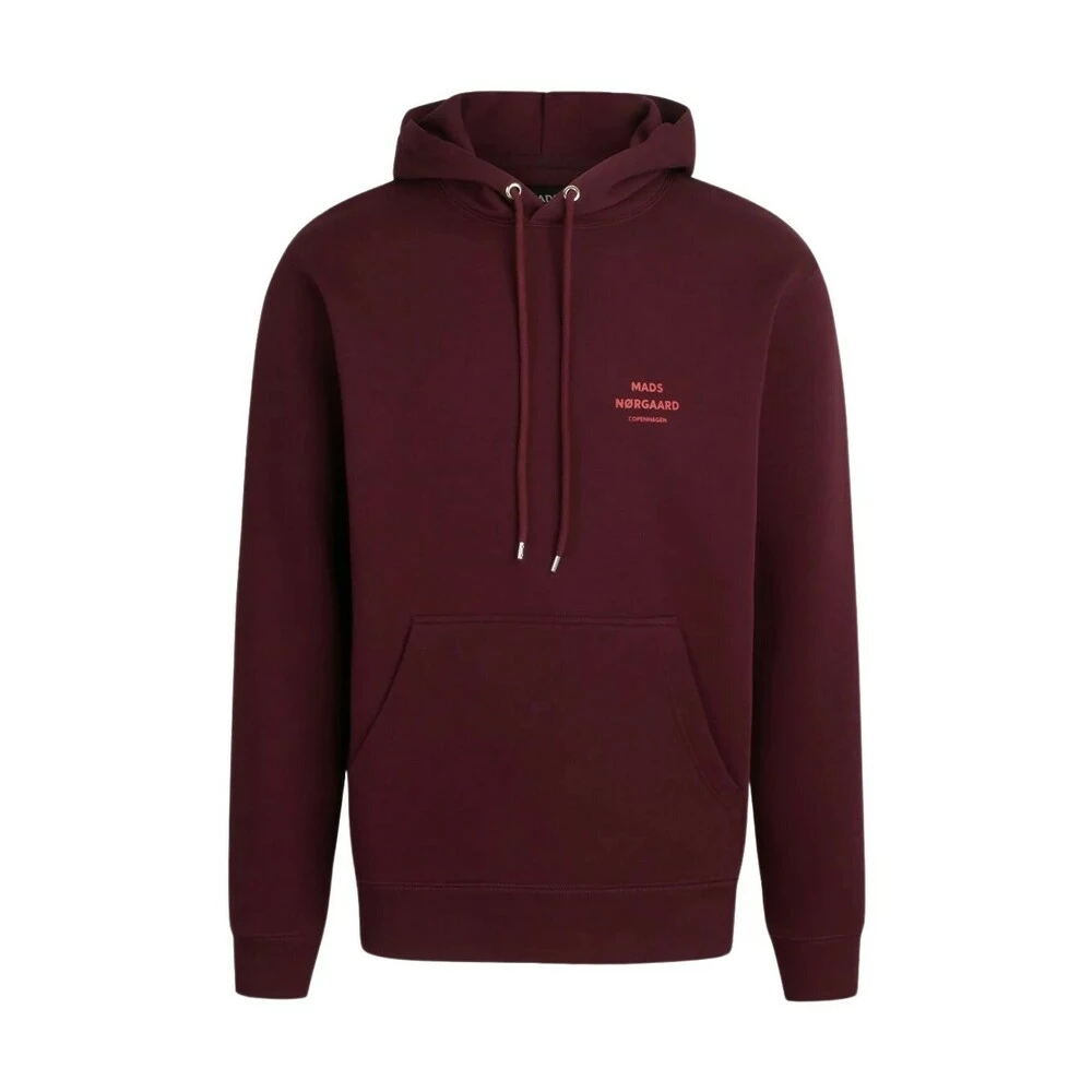 Winetasting Mads NĂžrgaard Standard Hoodie Logo Sweat Genser Red