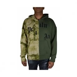 Palm Angels Sweatshirts Hoodies Green