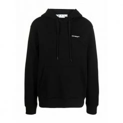 Off White Hoodies Black