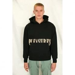 Pleasures Hoodies Black