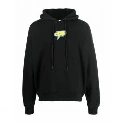 Off White Hoodie Black