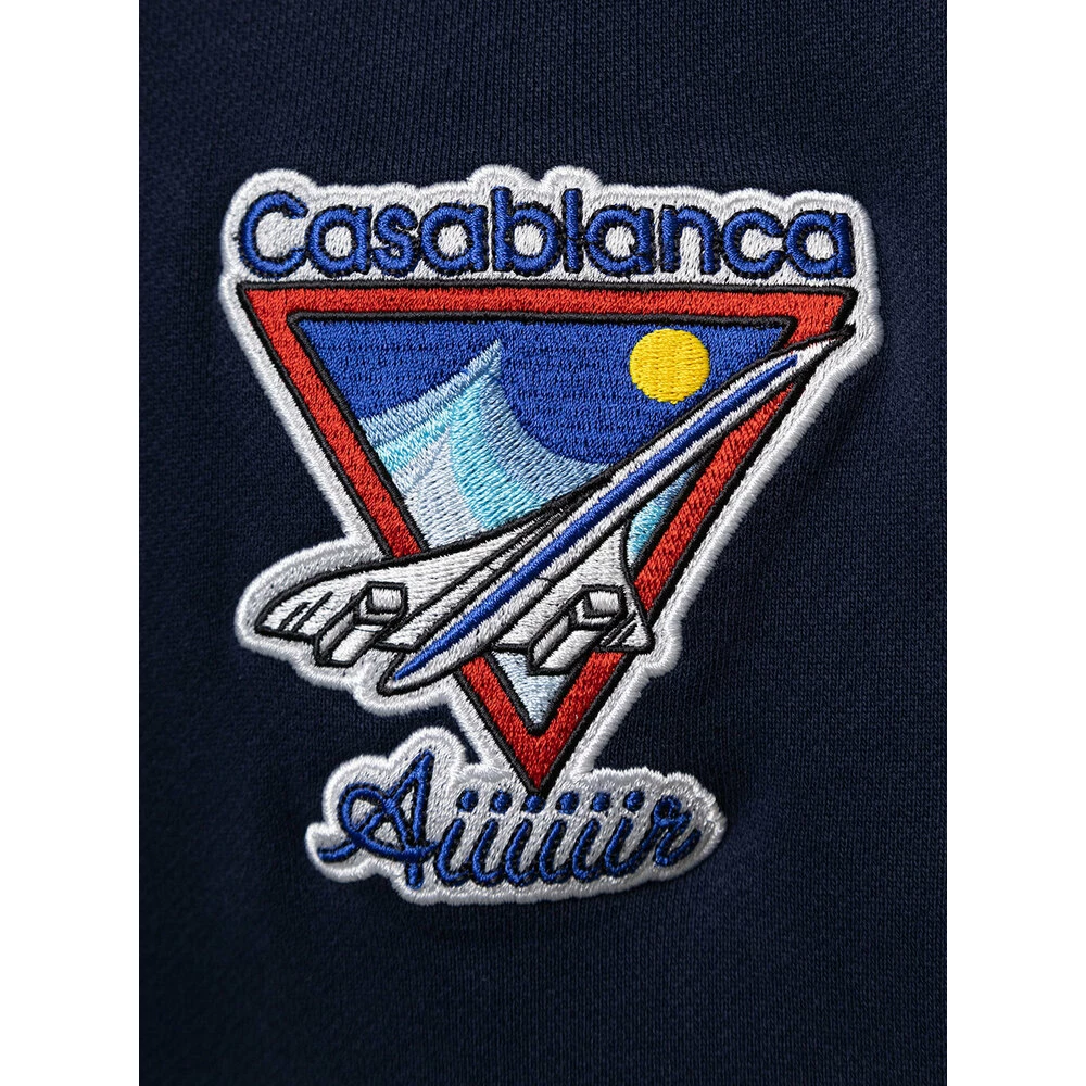 Casablanca Hoodies Blue - Bilde 2