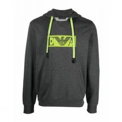 Emporio Armani Hoodies Gray