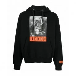Heron Preston Hoodies Black