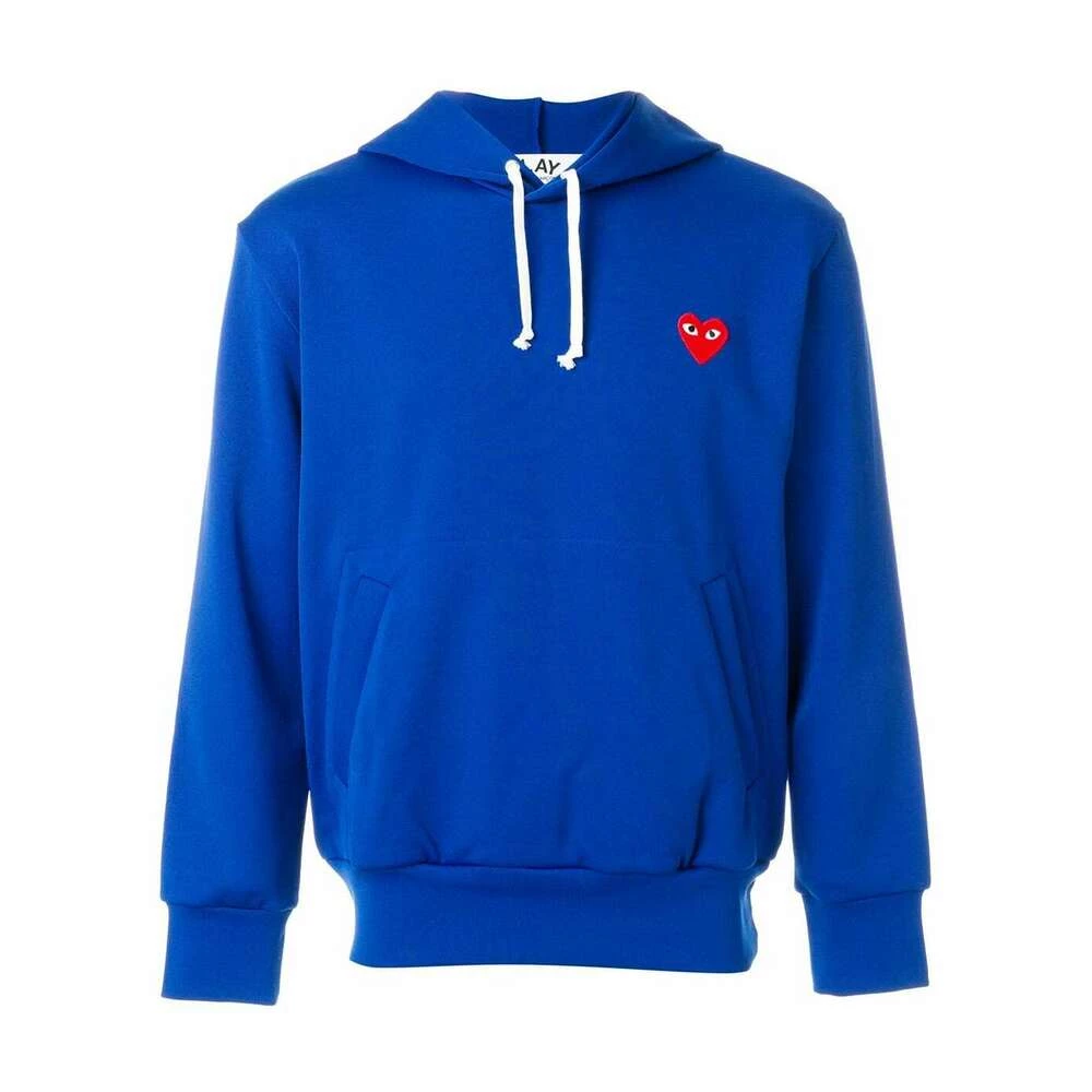 Comme Des Garçons Hoodies Blue