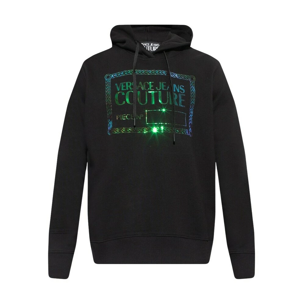 Versace Jeans Couture Hoodie With Logo Black - Bilde 3