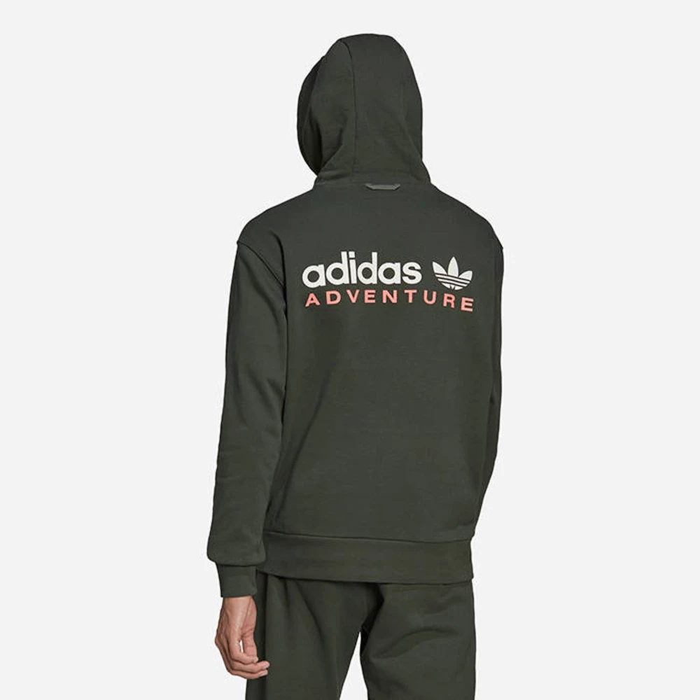 Adidas Originals Adventure Hoodie HF4766 XS Green - Bilde 3