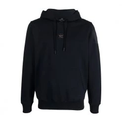 Paul & Shark Hoodie With Logo Black
