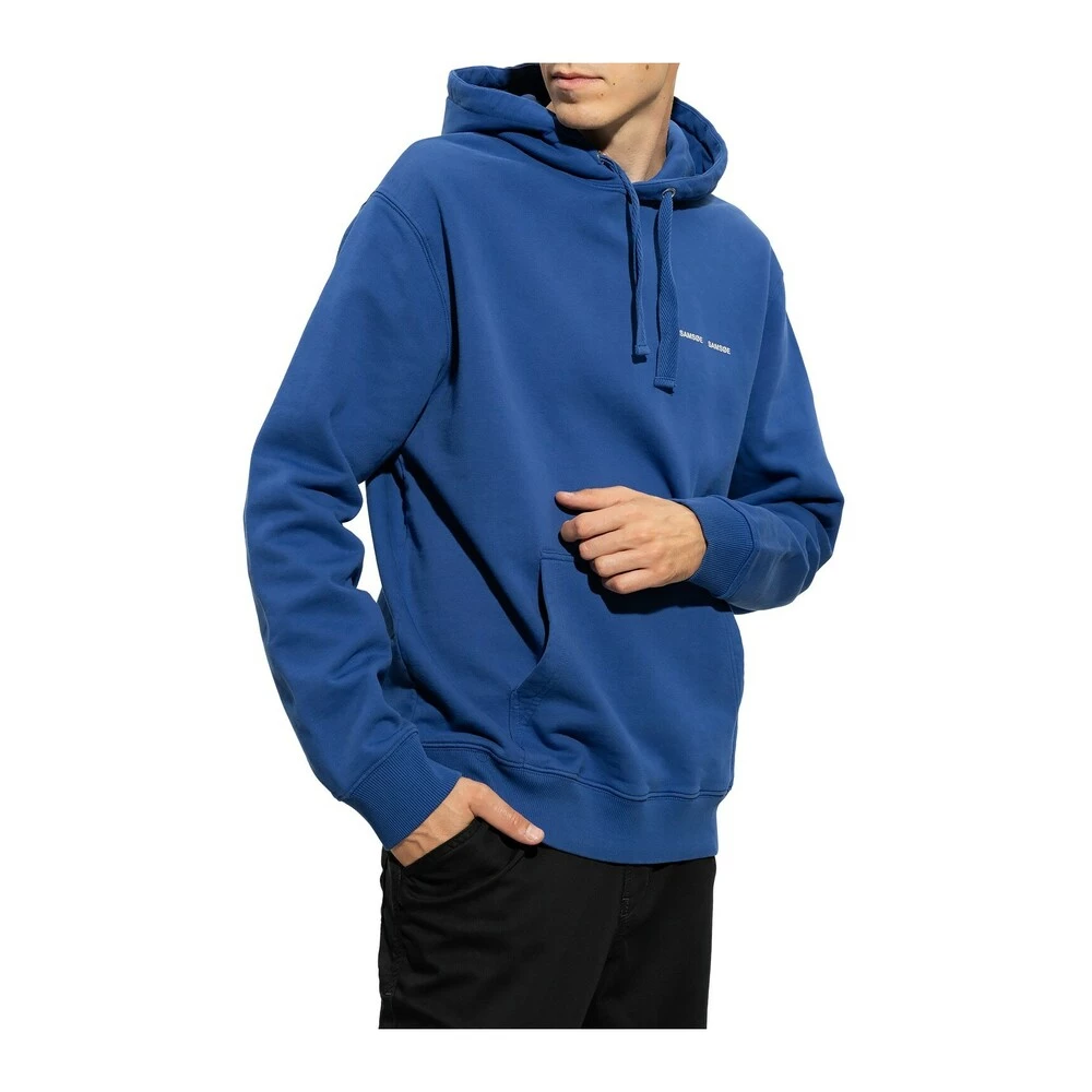 Samsøe Samsøe Norsbro Hoodie Blue - Bilde 3
