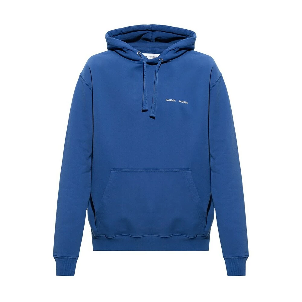 Samsøe Samsøe Norsbro Hoodie Blue - Bilde 5