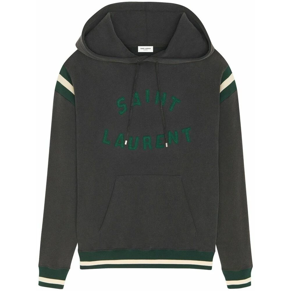 Saint Laurent Hoodies Black