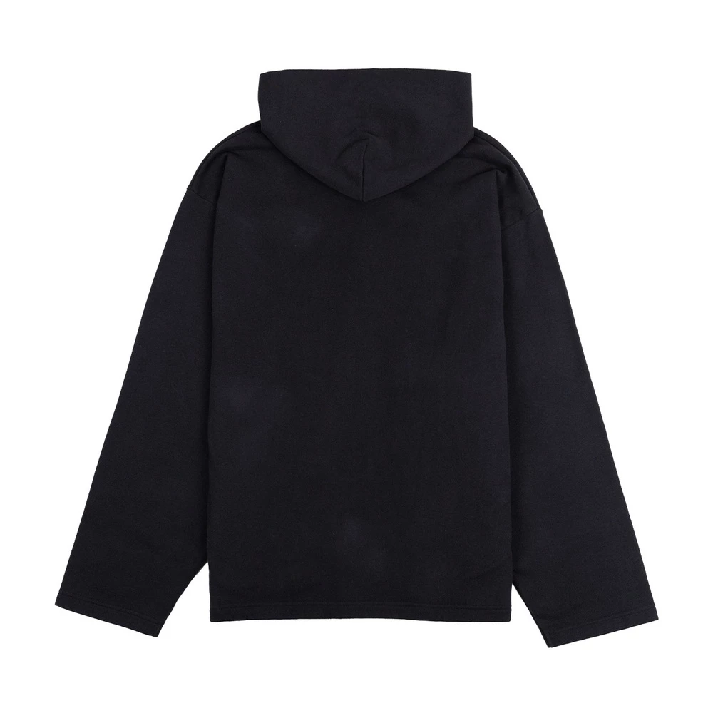 Acne Studios Rainbow Hooded Sweatshirt Black - Bilde 2
