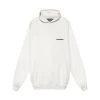 Balenciaga Logo Hoodie White