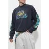 Off White Printed Sweatshirt Gray
