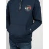 Tommy Hilfiger ;Chest Hoodie Logo; Sweatshirt Blue