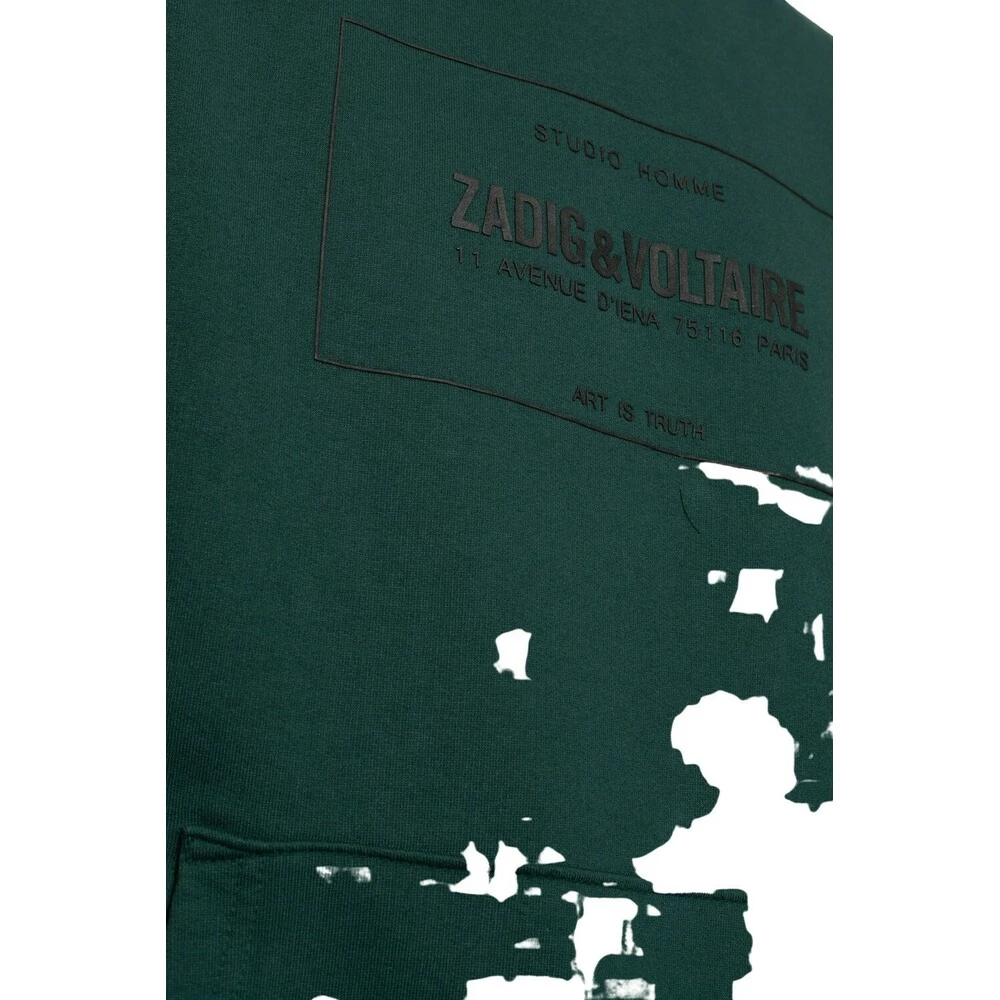 Zadig & Voltaire Sanchi Hoodie Green - Bilde 2