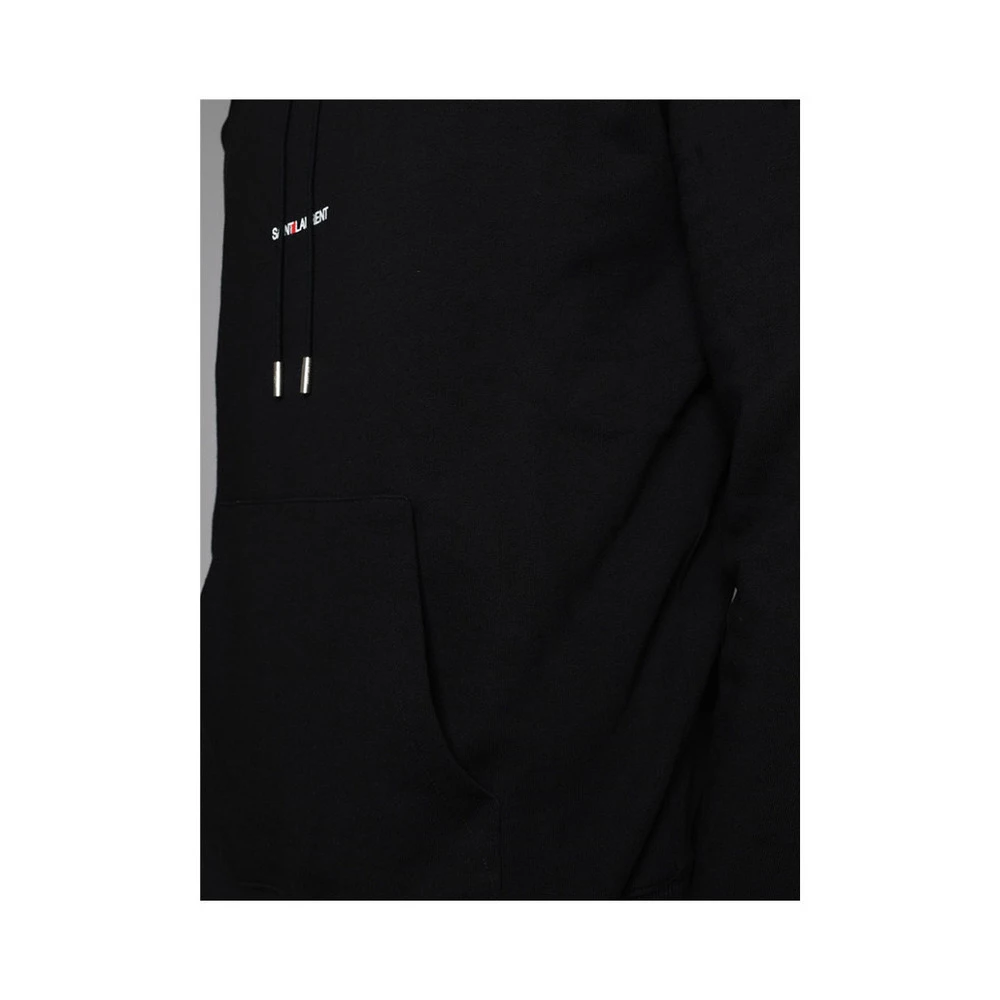 Saint Laurent Rive Gauche Hoodie Black - Bilde 2