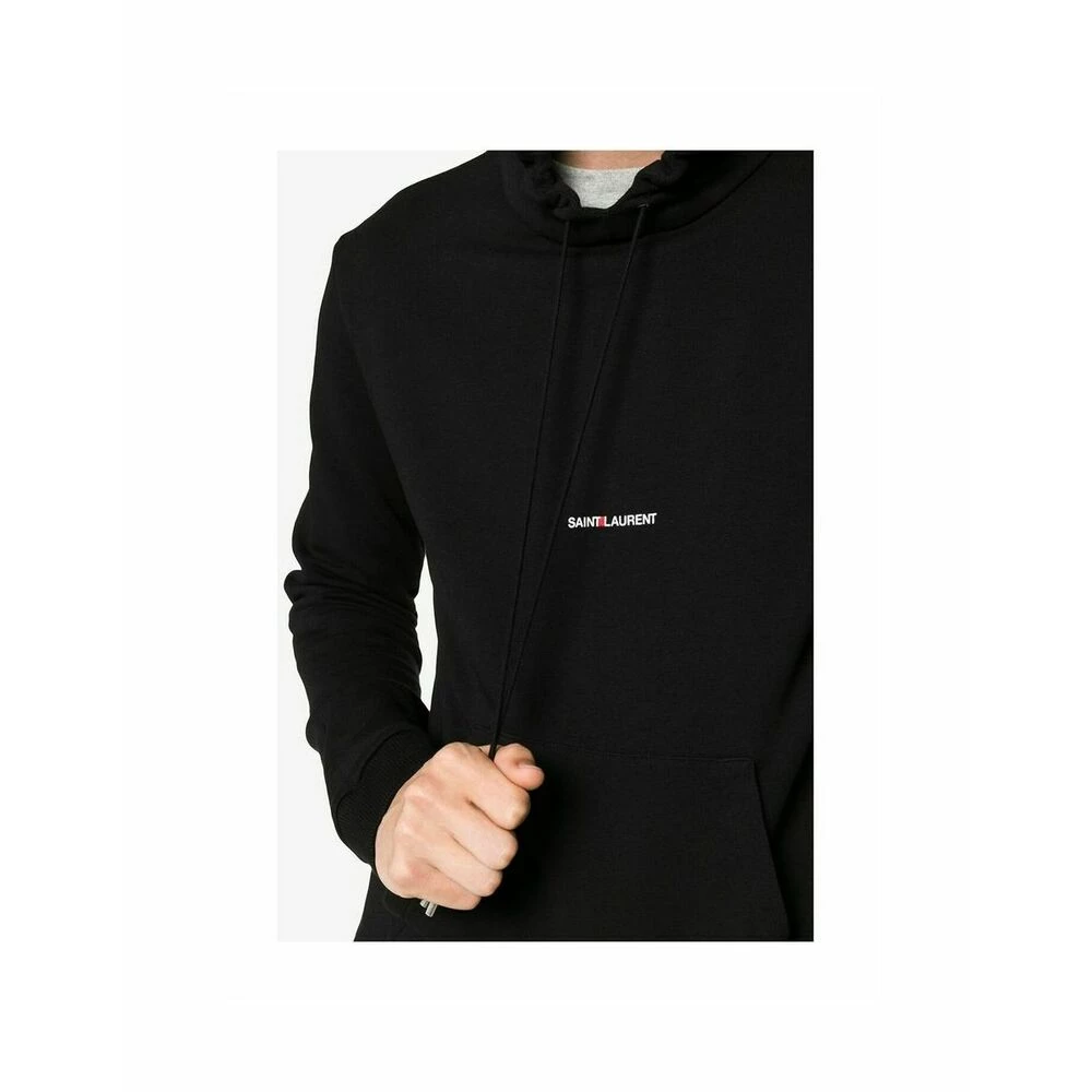 Saint Laurent Rive Gauche Hoodie Black - Bilde 3