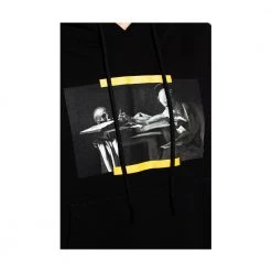 Off White Caravaggio Painting Hoodie Black