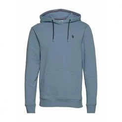 Blå U.S. Polo Assn. Brayden Hoodie Genser H Blue